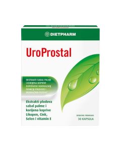 Dietpharm UroProstal kapsule A30 DUOPACK - Za održavanje zdravlja prostate. Za normalnu funkciju mokraćnih puteva.
