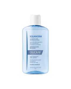 Ducray SQUANORM losion 200 ml - protiv peruti losion sa cinkom je tretman koji se ne ispire, koji je dopunski uz šampone za tretiranje peruti.