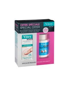 Vitry SET: ProExpert Sensitive njega za obnavljanje noktiju + GRATIS Magic Touch odstranjivač laka za nokte