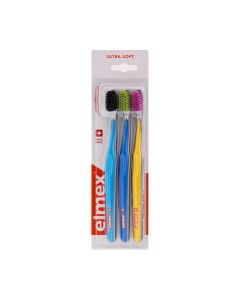 elmex Ultra Soft četkice za zube više vrsta 3 komada