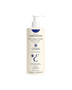 Embryolisse Lait Creme Fluid 400 ml - Njegova snažna formula, obogaćena triom organske aloe vere, pčelinjeg voska i shea maslaca, hidratizira.