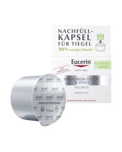 Eucerin Hyaluron-Filler dnevna krema za suhu kožu s SPF 15 i UVA zaštitom refill 50 ml