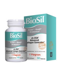 FAGRON BioSil za normalnu sintezu kolagena 60 kapsula - Sadrže jedinstvenu kombinaciju sastojaka koje sudjeluju u normalnoj sintezi kolagena.