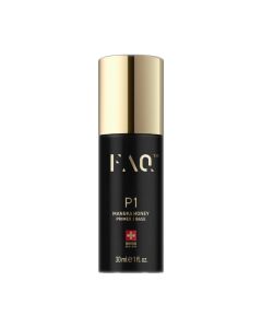 FAQ P1 Manuka Honey Primer 30 ml - prepun manuka meda i hranjivih tvari, ovaj lagani gelasti primer je obogaćen kompleksom alantoina i aminokiselina.