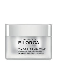 Filorga TIME-FILLER 5-XP noćna krema 50 ml - zaglađujuća noćna krema s hijaluronskom kiselinom i peptidima za sve tipove kože.