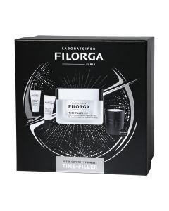 Filorga XMAS TIME-FILLER SET - bijelo crna kutija seta na bijeloj pozadini.