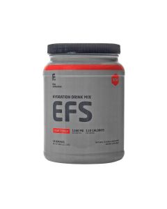 First Endurance EFS Fruit Punch - je izotonični elektrolitski napitak u prahu, izvrsnog okusa i odlične topljivosti u vodi. Preporučena dnevna doza od jedne priložene mjerice (32 g) sadrži komplet vrhunskih hranjivih tvari. Proizvod je u sivoj boci sa crv