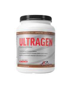 First Endurance Ultragen™ Cappuccino - Jedinstvena formula koja sadrži izolat proteina sirutke, hidroizolat proteina sirutke, glutamin, aminokiseline razgranatog lanca, vitamine (A, B i D) i minerale (kalcij, magnezij, cink, natrij i kalij). Proizvod je u