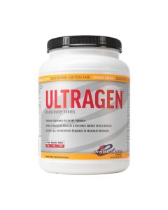 First Endurance Ultragen™ Orange Cream - jedinstvena je formula koja sadrži izolat proteina sirutke, hidroizolat proteina sirutke, glutamin, aminokiseline razgranatog lanca, vitamine (A, B i D) i minerale (kalcij, magnezij, cink, natrij i kalij). Proizvod