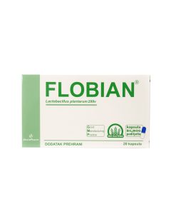 Flobian 20 - 20 milijardi dobrih bakterija u jednoj kapsuli.