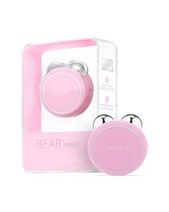 FOREO BEAR mini Pearl Pink mikrostrujni uređaj za učvršćivanje kože lica s 3 inteziteta