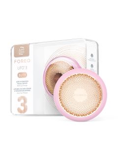 FOREO UFO 2 Pearl Pink uređaj za tretman lica - Osigurava trenutačno nahranjenu, prirodno blistavu kožu lica nakon samo jednog korištenja.