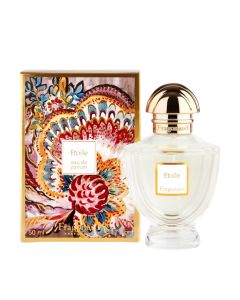 Fragonard ETOILE EAU DE PARFUM 50 ml -  s iskričavim gornjim notama bergamota, jabuke i đumbira, ETOILE se u srednjim notama stapa s gardenijom, đurđicom i jasminom. 