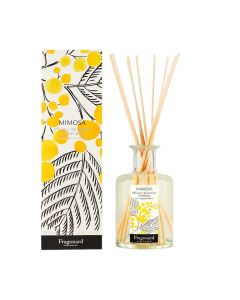 Fragonard MIMOSA mirisni štapići za prostor 200 ml + 10 štapića - ovaj difuzor zrači živim notama mimoze, vrhunskog zimskog cvijeta.