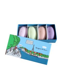 Fragonard SET 4 sapuna - HELLO HAPPINESS 4 x 50 g