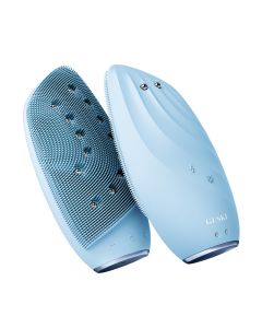 GESKE Sonic Thermo Facial Brush & Face-Lifter 8 in 1 Aquamarine - dizajnirana je otključa i očuva prirodnu, sjajnu i pomlađenu kožu, počevši od najdubljih slojeva.