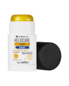 HELIOCARE 360° SPORT Transparent Stick SPF50+ 25 g - vrlo visoka zaštita od sunca u stiku, zahvaljujući svom formatu, možete ga nositi bilo gdje i nanositi ga bez potrebe za korištenjem ruku.