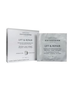 INSTITUT ESTHEDERM PARIS Lift & Repair jastučići za oči 5x2 - Trenutačno zaglađuju kožu i umanjuju vidljivost podočnjaka.