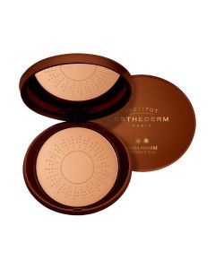 INSTITUT ESTHEDERM PARIS Protect Sunshine Bronzer Moderate Sun 15g - Zaštitni bronzer ostavlja lagani zlatni sjaj na tenu uz zaštitu kože od sunca.