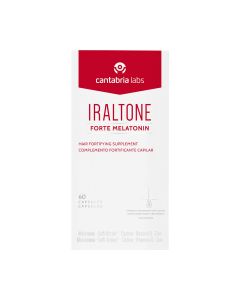 IRALTONE Forte Melatonin A60 kapsule - Suplement za jačanje kose i kontrolu čimbenika koji uzrokuju reakcijski gubitak kose.