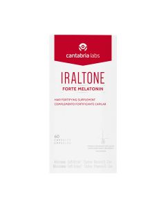 IRALTONE Forte Melatonin A60 kapsule - Suplement za jačanje kose i kontrolu čimbenika koji uzrokuju reakcijski gubitak kose.