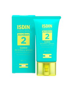 ISDIN Acniben dnevna gel krema 40 ml - gel krema za kontrolu sjaja i prištića za lice koja matira kožu i pomaže smanjiti prištiće.