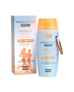 ISDIN Fotoprotect Fusion gel SPORT SPF50+ 100 ml - nudi trenutni osvježavajući učinak, a istovremeno štiti kožu nevidljivom zaštitom širokog spektra UVB / UVA zračenja.