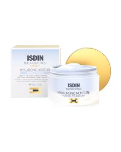 ISDIN Hijaluronska hidratantna krema za normalnu do suhu kožu 50 g - vaj proizvod sadrži formulu temeljenu na hijaluronskoj kiselini i antioksidansima koja pruža intenzivnu hidrataciju