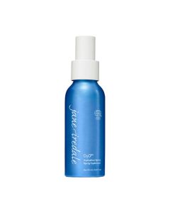 jane iredale D20 Hydration Spray 90 ml - D₂O hidratantni sprej smiruje i štiti kožu lica, te stabilizira mineralni make-up. Odlično balansira masnoću, te ublažava suhoću i crvenilo lica.