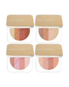 jane iredale PureBronze Shimmer Bronzer Refill 9,9 g - četiri luksuzne nijanse bronzera mogu se kombinirati ili koristiti zasebno, za blistavost cijelog lica ili isticanje ključnih točaka.