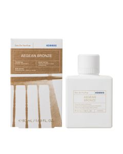 KORRES AEGEAN BRONZE parfem 50 ml - elegantan i egzotičan parfem s visokim intenzitetom i dugotrajnošću, aromatične note cedra, bergamota, frezije, vanilije.