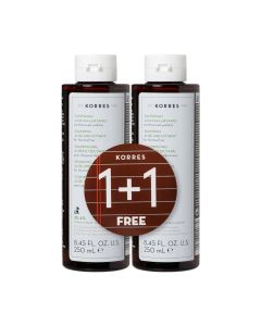 KORRES ALOE & DITAΝΝΥ šampon 1+1 GRATIS - nježan šampon s blagim sastojcima za čišćenje i regeneraciju, idealan za svakodnevnu upotrebu.