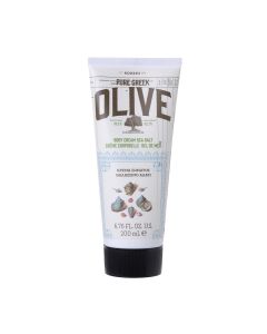 KORRES OLIVE & SEA SALT krema za tijelo 200 ml - Hidratantna krema za tijelo obogaćena extra djevičanskim maslinovim uljem koje je prirodan izvor vitamina i antioksidansa.