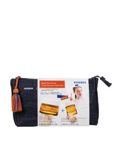 KORRES SET BLACK PINE PRIMUS dnevna krema 40 ml + GRATIS serum 15 ml - anti age tretmana za njegu lica i prilagođeno za sve tipove kože.