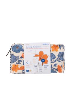KORRES SET YOGHURT krema SPF50 50 ml + GRATIS Yoghurt gel-krema 20 ml - tretmani za zaštitu lica od suna i fotostarenja te za dubinsku hidrataciju.