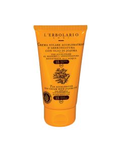 L'Erbolario Krema za tijelo za brzo tamnjenje SPF15 75 ml - redovitim korištenjem tjedan dana prije izlaganja suncu, krema omogućava koži prekrasan preplanuli ten uz minimalno izlaganje suncu.