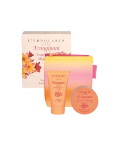 L'Erbolario Magic Light Beauty Pochette - Frangipani gel za tuširanje 75 ml i krema za tijelo 75 ml