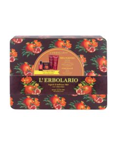 L'Erbolario Melograno Beauty Secrets - parfem, gel za tuširanje, krema za tijelo i ruke, i ogrlica