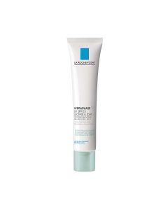 La Roche-Posay HYDRAPHASE HA UV SPF25 LIGHT za definiranu kožu bez sjaja 40 ml -  krema za osjetljivu i dehidriranu kožu koja kombinira intenzivnu 72H hidrataciju s visokim SPF 25 zaštitom od UVA i UVB zraka. Bijelo zeleno plava tuba na bijeloj pozadini.