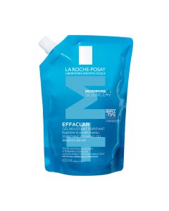 La Roche-Posay EFFACLAR Pjenušavi gel za čišćenje lica, pakiranje za ponovno punjenje 400 ml - Pjenušavi gel za čišćenje lica s novim aktivnim sastojkom filobiomom.