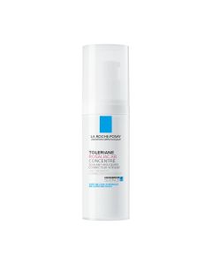 La Roche-Posay TOLERIANE ROSALIAC AR CONCENTRATE 40 ml - trenutno hidratizira kožu i ublažava crvenilo. Nakon mjesec dana: održava kožu hidratiziranom. Ublažava crvenilo i neugodan osjećaj suhe kože. Bijelo plava bočica s pumpicom na bijeloj pozaidni.