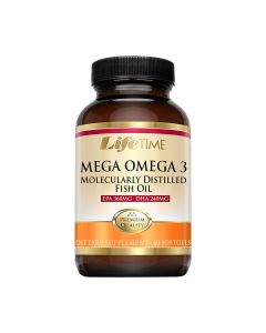 Life Time Vitamins Mega Omega 3 60 kapsula