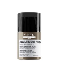 L'Oréal Professionnel Paris Serie Expert Absolut Repair Molecular Maska za obnavljanje kose, 50 ml - Profesionalna maska koja se ne ispire.