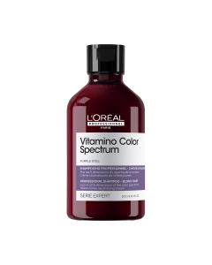 L'Oréal Professionnel Paris Vitamino Color Spectrum Neutralizirajući šampon 300 ml - ljubičasti šampon za plavu kosu koji uklanja neželjene žute podtonove.