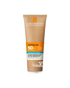 La Roche-Posay ANTHELIOS Eco-Conscious Hidratantni losion SPF50+, 250 ml - prikladan je za osjetljivu kožu i kožu sklonu reakcijama pri izloženosti na suncu. Prihvatljiva za morski eko sustav.