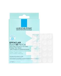 La Roche-Posay EFFACLAR DUO+M 3H spot patches 22 komada - formirajući zaštitni sloj oko nepravilnosti, jednokratni flasteri za prištiće izvlače nečistoće i održavaju ravnotežu vlažnosti. 