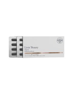 M.E.V. Feller® Livin’ Beauty 30 kapsula za kosu, kožu i nokte su dodatak prehrani s kolagenom, vitaminom B, vitaminom C za pomoć u spriječavanju starenja