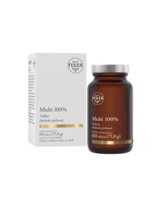 M.E.V. Feller® Multi 100% 30 tableta (37,9 g) dodatak prehrani s cinkom, željezom, vitaminima a, b. c. d. k. koji doprinose normalnom funkcioniranju imunološkog sustava