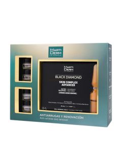 MartiDerm BLACK DIAMOND SKIN COMPLEX ADVANCED ampule 30 kom + GRATIS BLACK DIAMOND EPIGENCE 145 krema 2X 5 ml + GRATIS BLACK DIAMOND EPIGENCE 145 noćna krema 2X 5 ml
