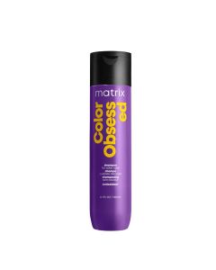 Matrix Total Results Colour Obsessed šampon čisti kako bi zaštitio boju od blijeđenja i produžio živost vaše boje. Štiti od vanjskih utjecaja.